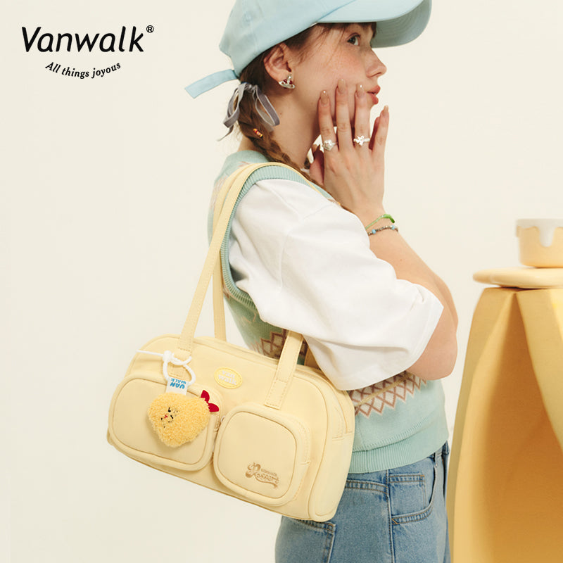 Vanwalk Water-Resistant Summer Afternoon Tea Shoulder Bag V2629