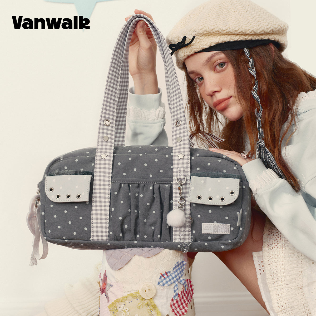 vanwalk January Lucky Pony Series Shoulder Bag v3011