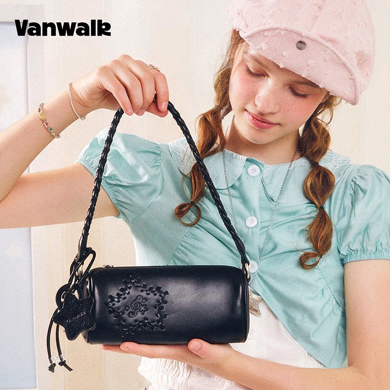 VANWALK COCOA PIE Series Original Design Shoulder Bag V3096