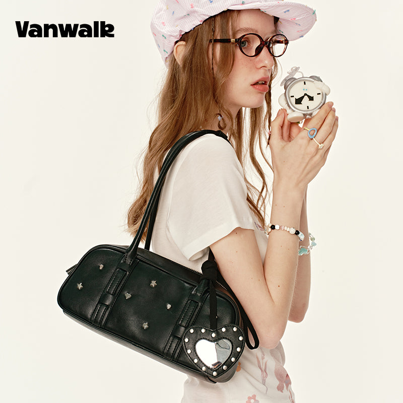 VANWALK Niche lovely note Shoulder Bag v2895