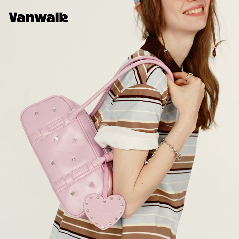 VANWALK Niche lovely note Shoulder Bag v2895