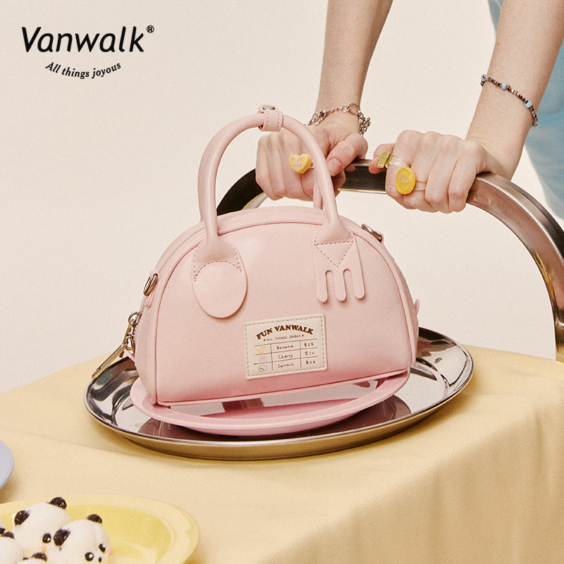 Vanwalk Lightweight FUN MARKET crossbody bag V2796
