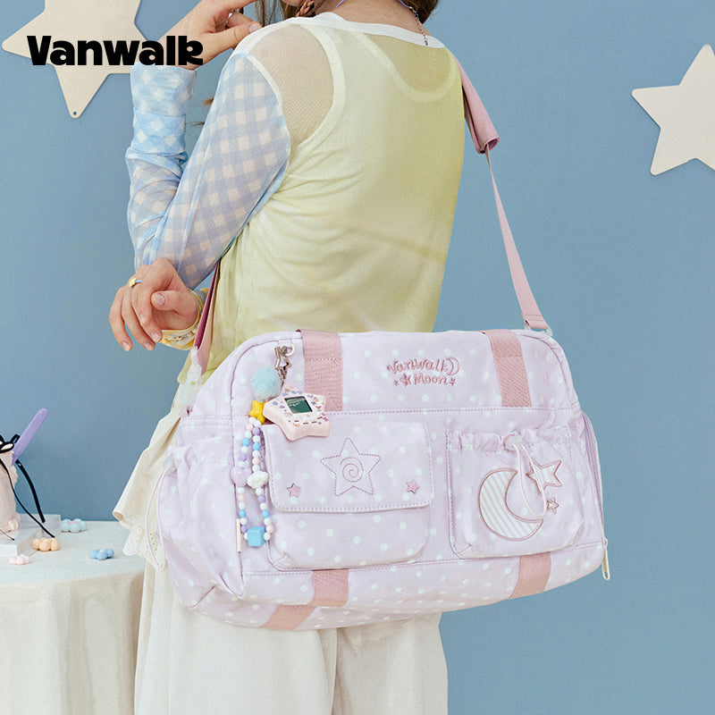 Vanwalk Large Capacity Moonstarry Park Crossbody Bag v2952