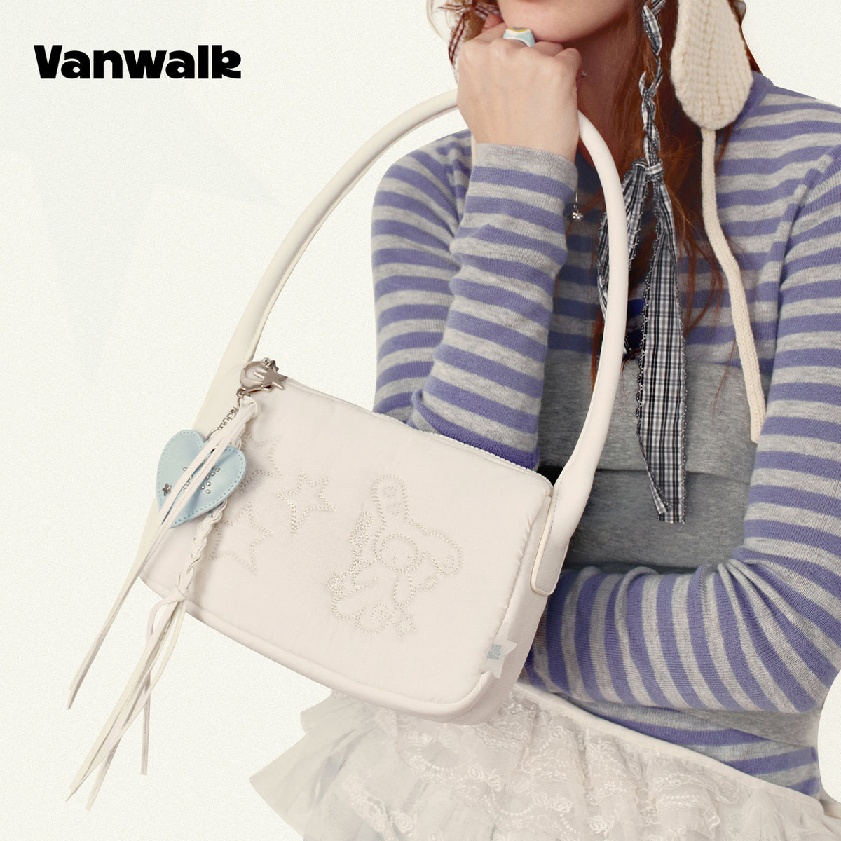 Vanwalk Exquisite Young Lady January Lucky Pony Series Handbag V3015