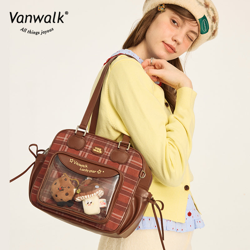 Vanwalk Multi-Pockets Christmas shoulder bagV2873