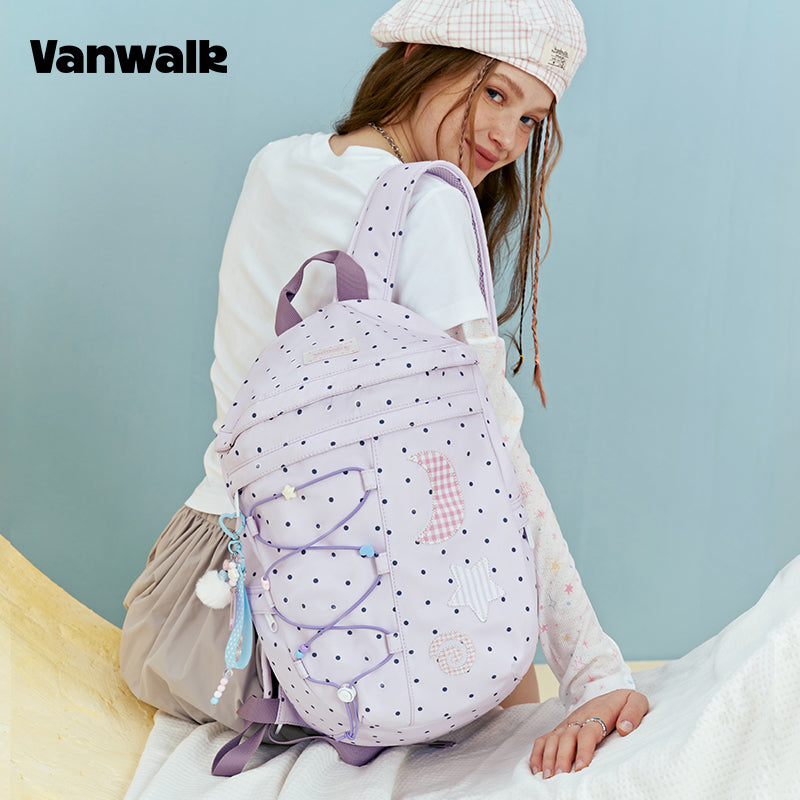VANWALK Lightweight Moonlight Park Backpack v2943