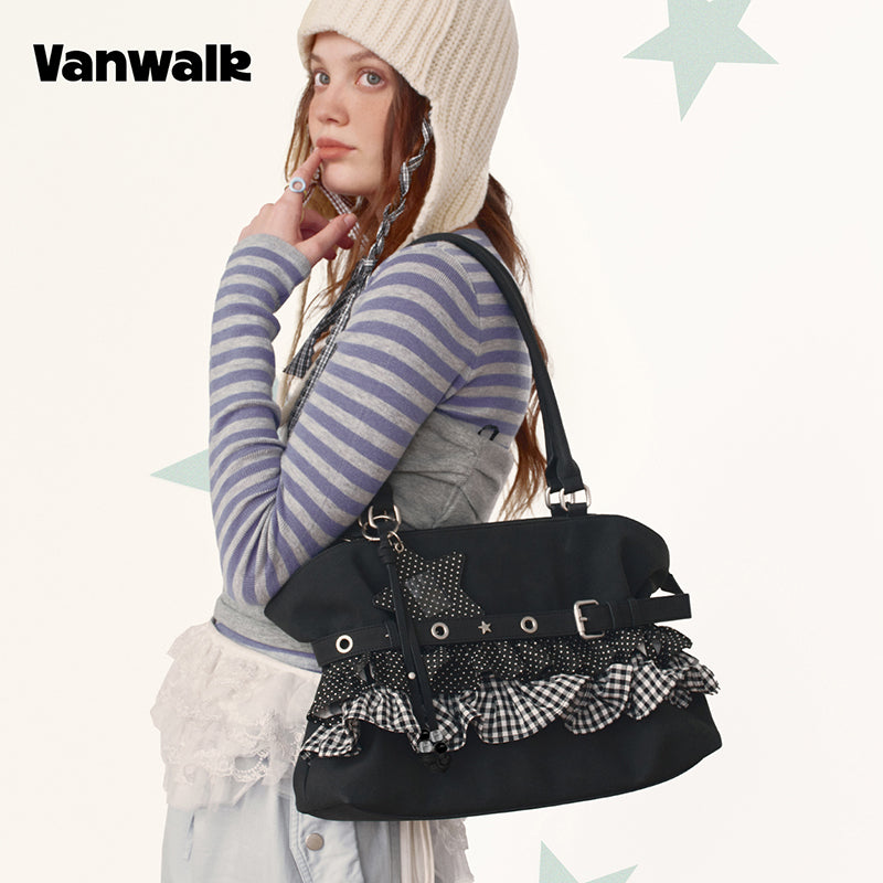 vanwalk January Lucky Pony Series Shoulder Bag v3012