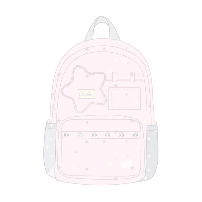 VANWALK Cocoa Pie Series Star Aesthetic Ita Bag School Backpack V3113