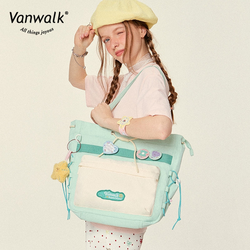 Vanwalk Spacious Bubble Island Series Shoulder Bag V2823