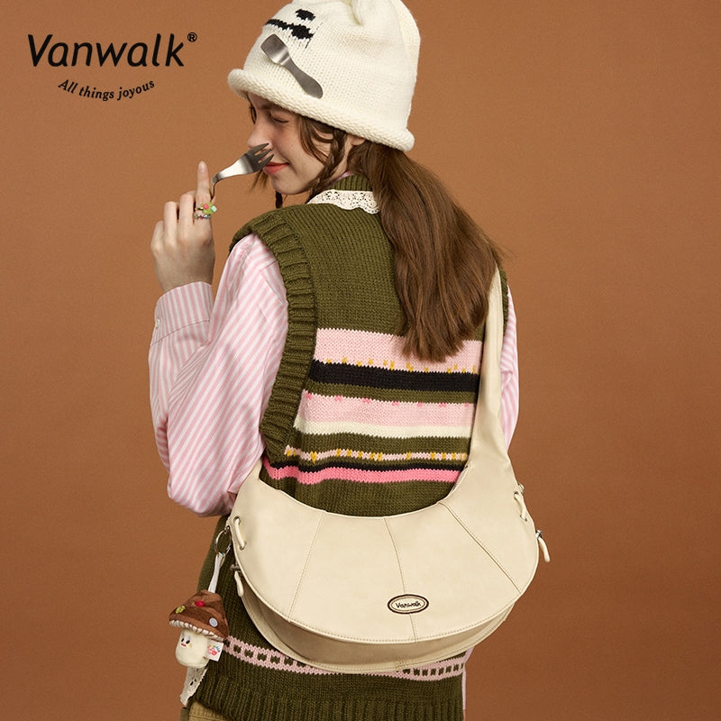 Vanwalk Fashion Pizza Series Crossbody Bag V2857
