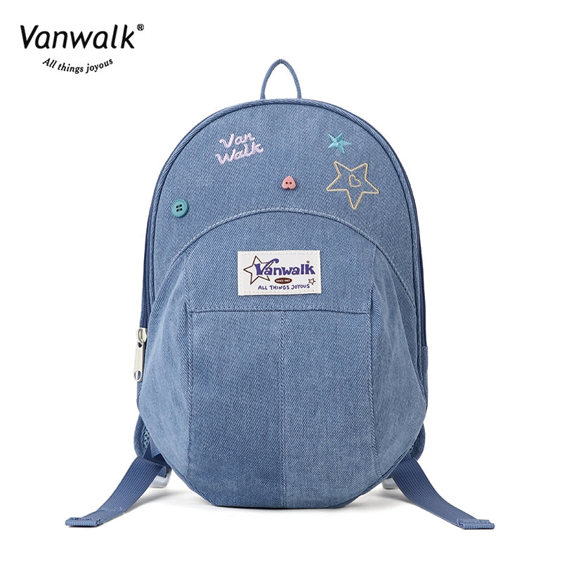 Vanwalk Fashion Streetwear Lucky Star Backpack V2880
