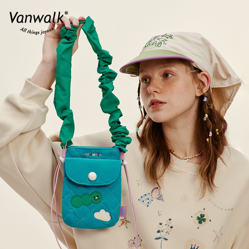 Vanwalk Casual Small Garden Crossbody Bag V2758