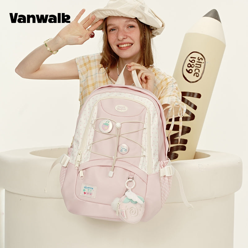 VANWALK Large Capacity Student Backpack V2916
