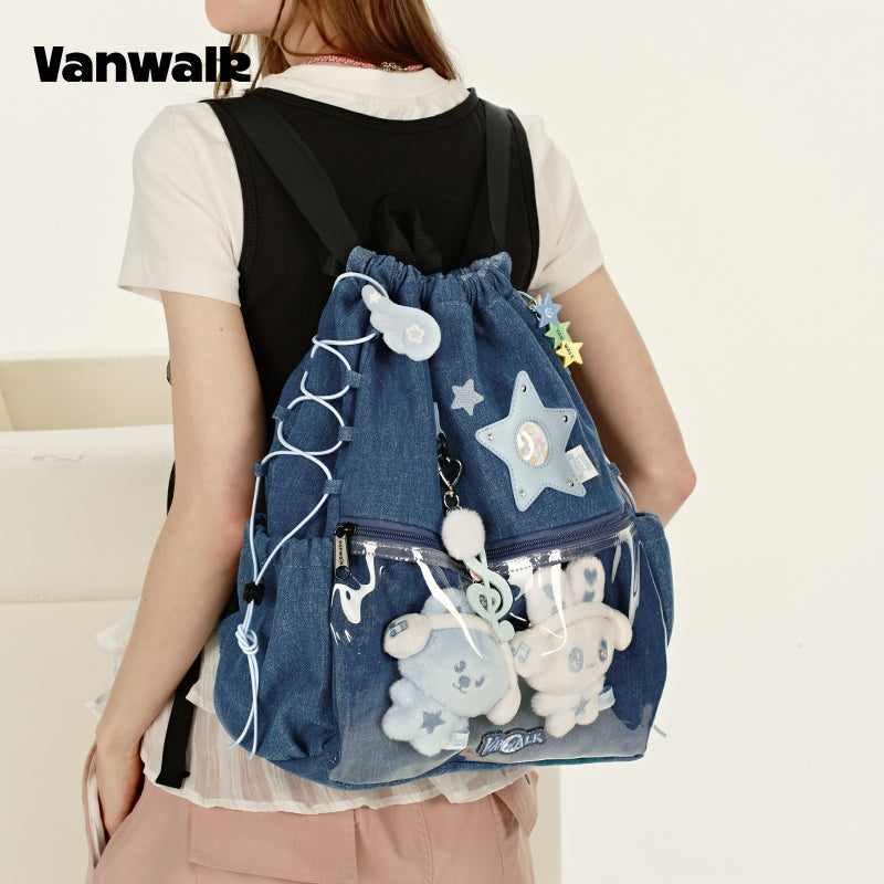 VANWALK Large Capacity Handbag Backpack V2917