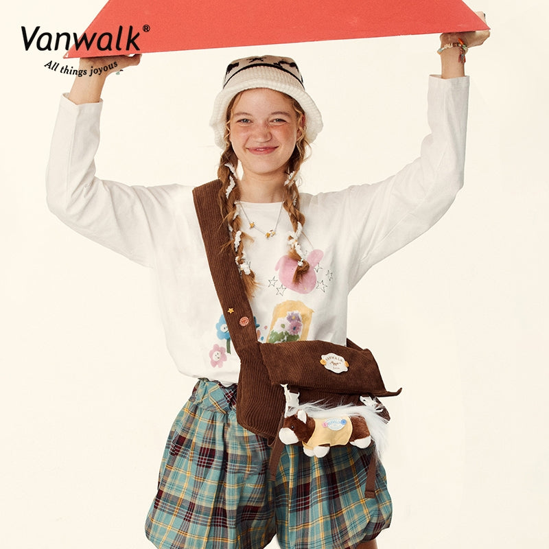 Vanwalk Casual Farm crossbody bag V2851