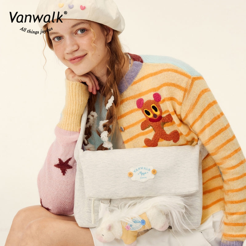 Vanwalk Casual Farm crossbody bag V2851