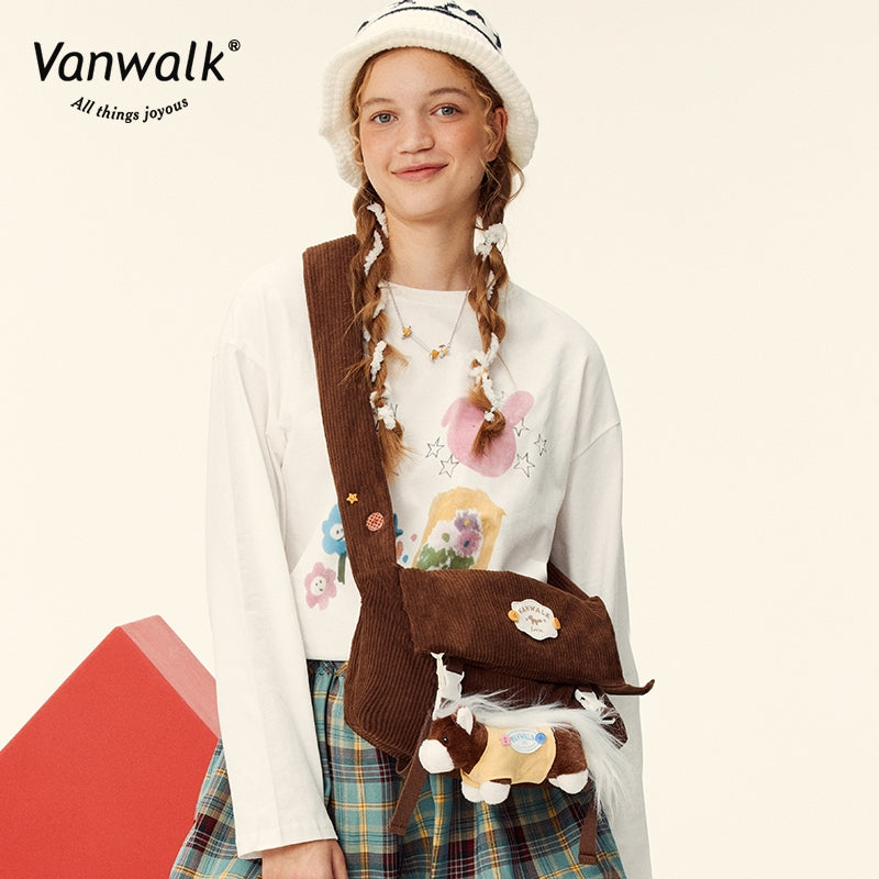 Vanwalk Casual Farm crossbody bag V2851