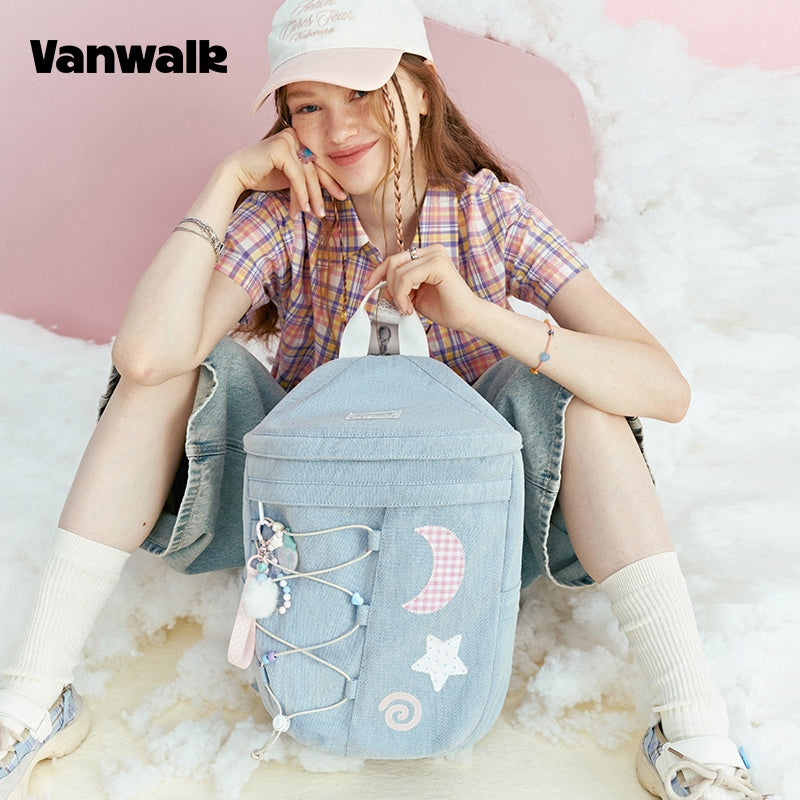 VANWALK Lightweight Moonlight Park Backpack v2943