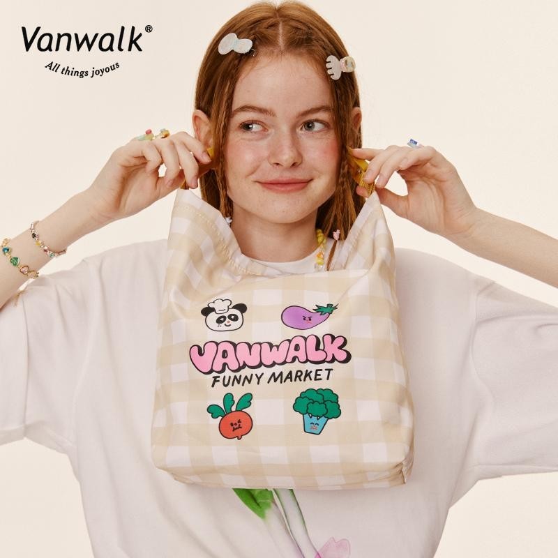 Vanwalk cute design FUN MARKET handbag K486