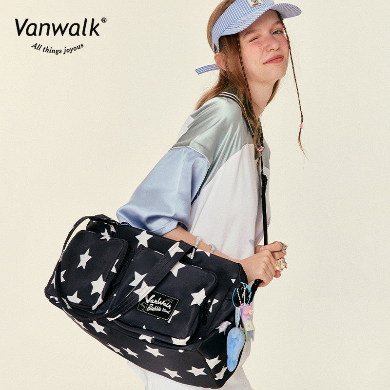 Vanwalk Water-Resistant Bubble Island Series Shoulder bag V2829