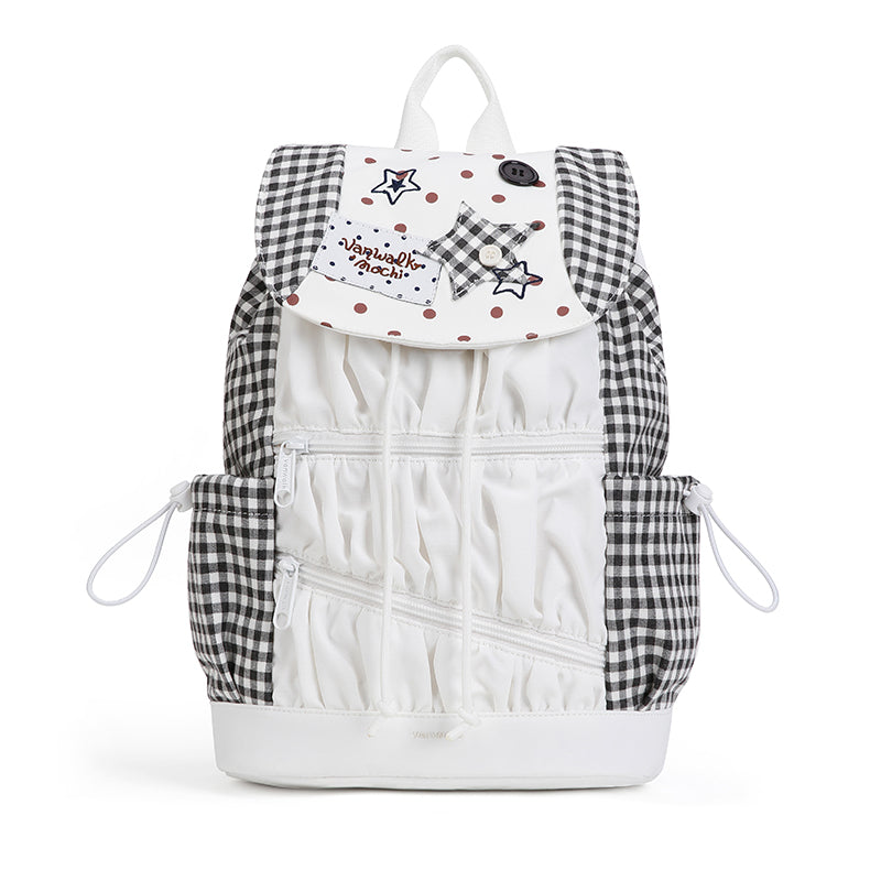 VANWALK Star Detail Cute Student Backpack V2997