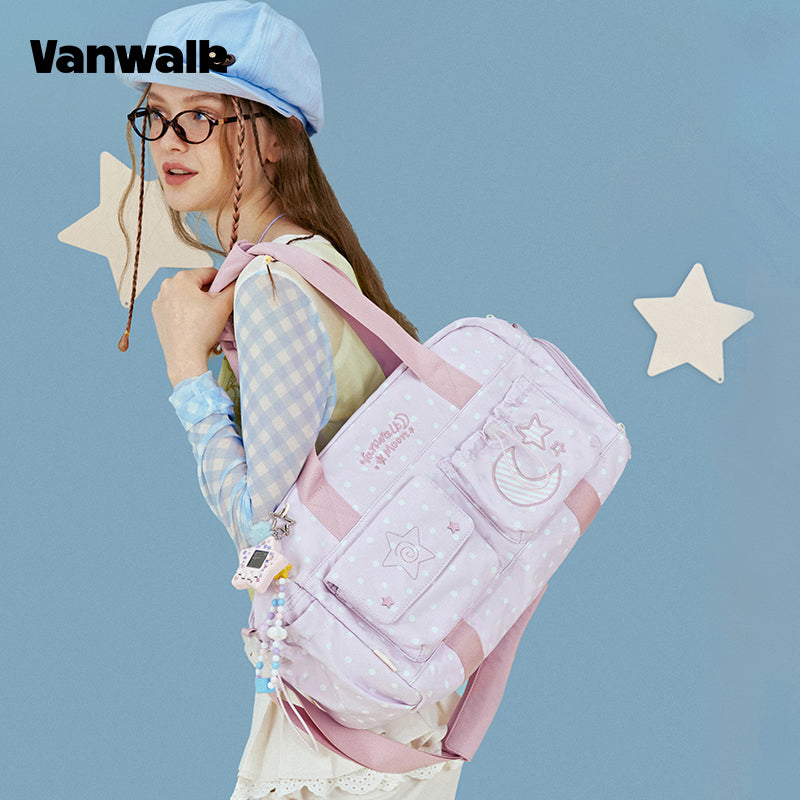 Vanwalk Large Capacity Moonstarry Park Crossbody Bag v2952