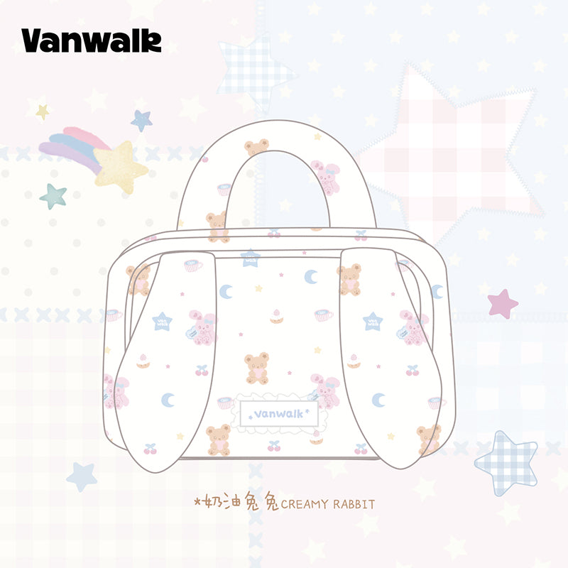 VANWALK Cocoapie Series Cute Bunny Makeup Bag VS127