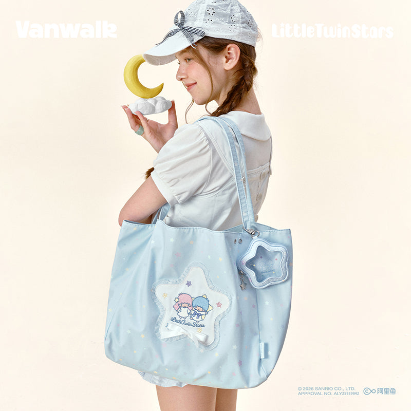 VANWALK Cute Design Sanrio Little Twin Stars Shoulder & Tote Bags V3075