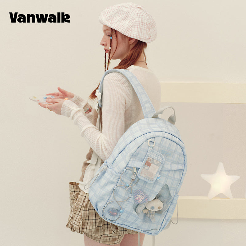 vanwalk Adorable Handmade Notebook House Series Backpack v3029