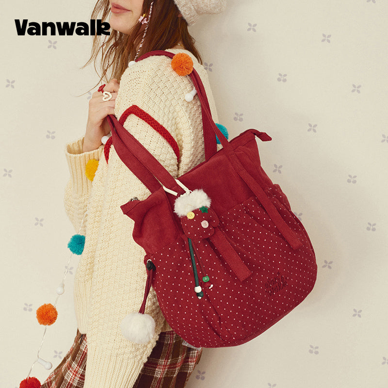 VANWALK Christmas Collection Tote & Shoulder Bag V3002