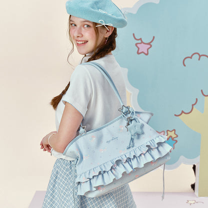 VANWALK Cute Design Sanrio Little Twin Stars Shoulder Bag V3058