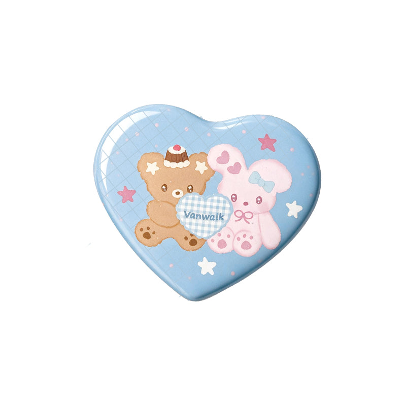 Vanwalk Cocoapie Series Cute Plush Charm & Badge K730