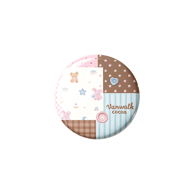 Vanwalk Cocoapie Series Cute Plush Charm & Badge K730