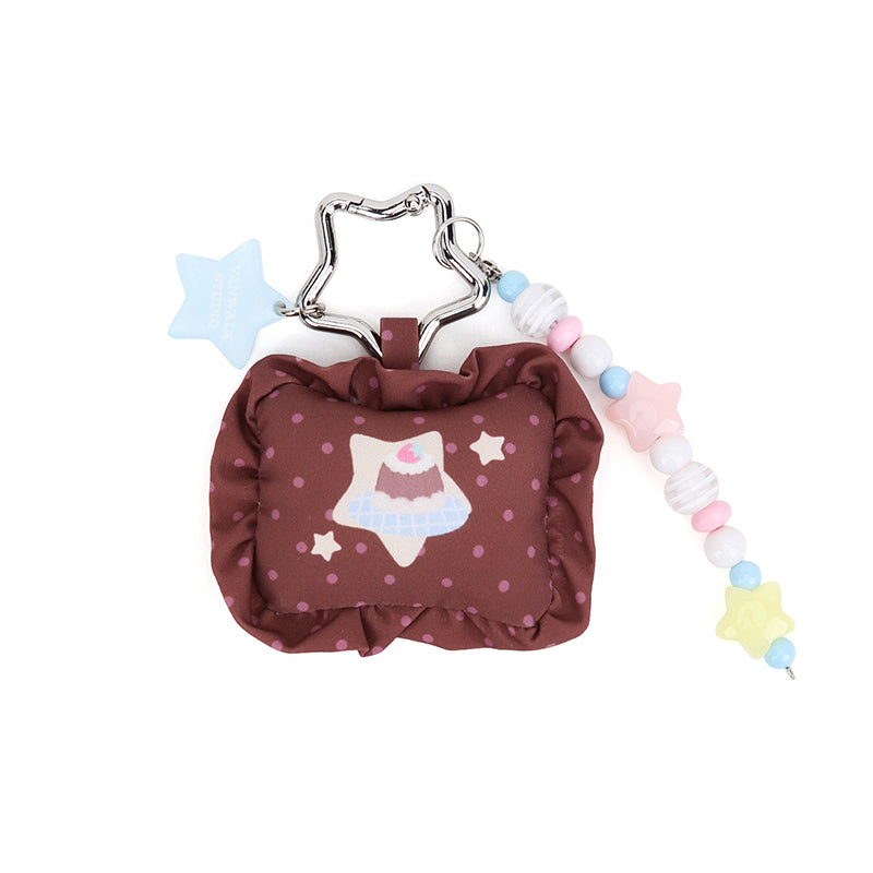 VANWALK Cocoapie Series Cute Bunny & Star Plush Keychain Bag Charm K729