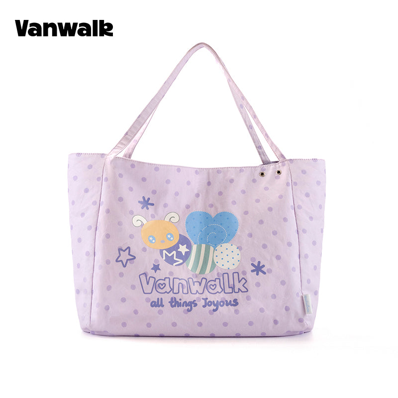vanwalk Large Capacity Planner House Series Shoulder Bag v3017