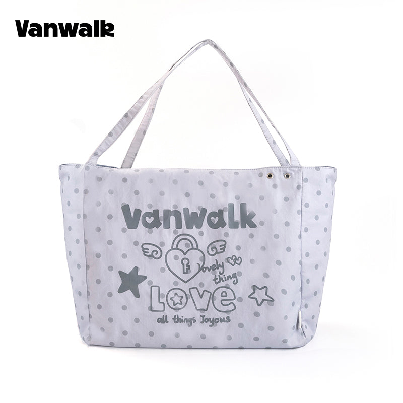 VANWALK Planner House Large Capacity Shoulder Tote Bag V3017