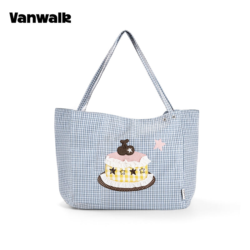VANWALK Planner House Large Capacity Shoulder Tote Bag V3018