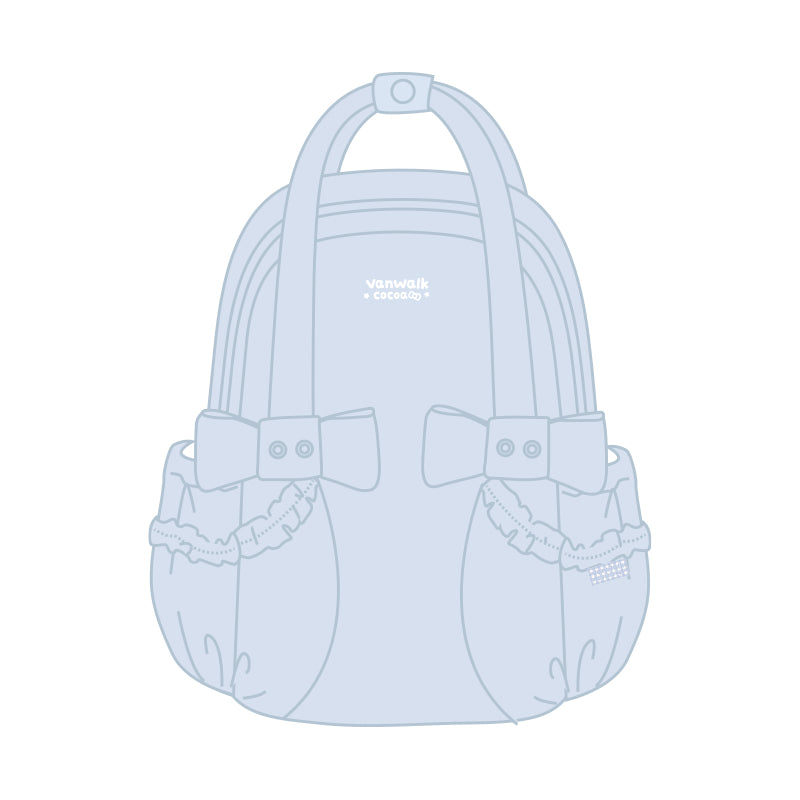 VANWALK Cocoa Pie Series Cute School Bookbag Backpack V3111
