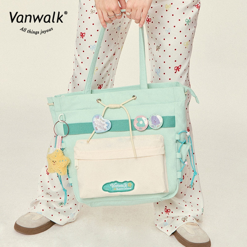 Vanwalk Spacious Bubble Island Series Shoulder Bag V2823