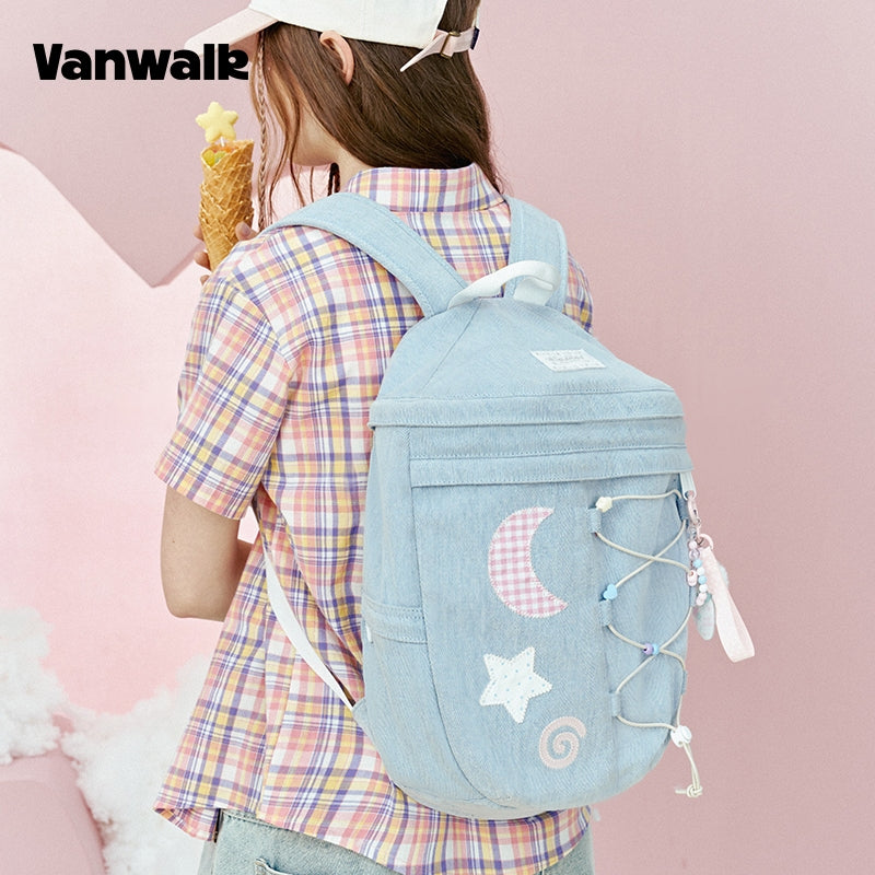 VANWALK Lightweight Moonlight Park Backpack v2943