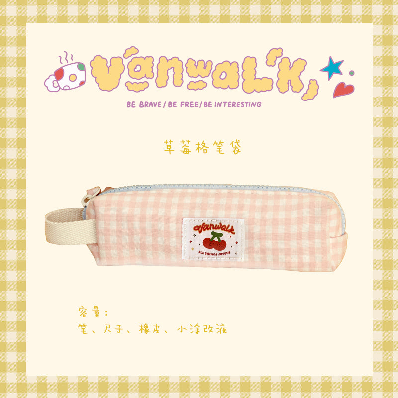 Vanwalk cute design Lucky House Pencil case K461