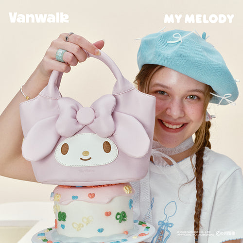 VANWALK Cute Design Sanrio Melody Pink Shoulder Bag V3062