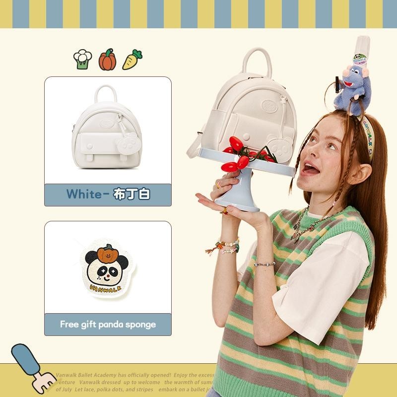 Vanwalk Fashion Streetwear FUN MARKET backpack V2789