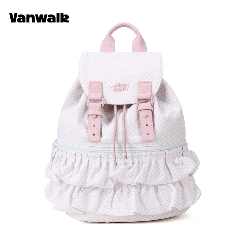 VANWALK Cute Design Lovely Note Student Backpack v2904