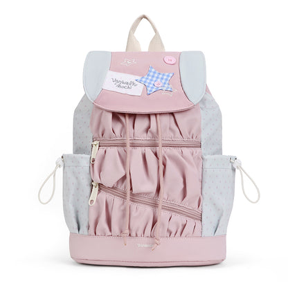 VANWALK Star Detail Cute  Student Backpack V2997