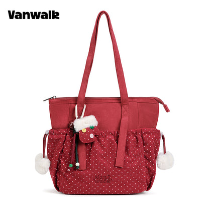 VANWALK Christmas Collection Tote & Shoulder Bag V3002